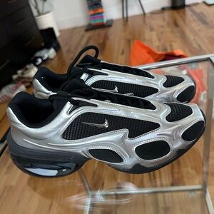 Nike Air Max Muse — Metallic Silver and Black